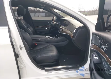 2016 Mercedes-Benz S 550 4Matic из США, поврежденный, VIN WDDUG8FB5GA209779